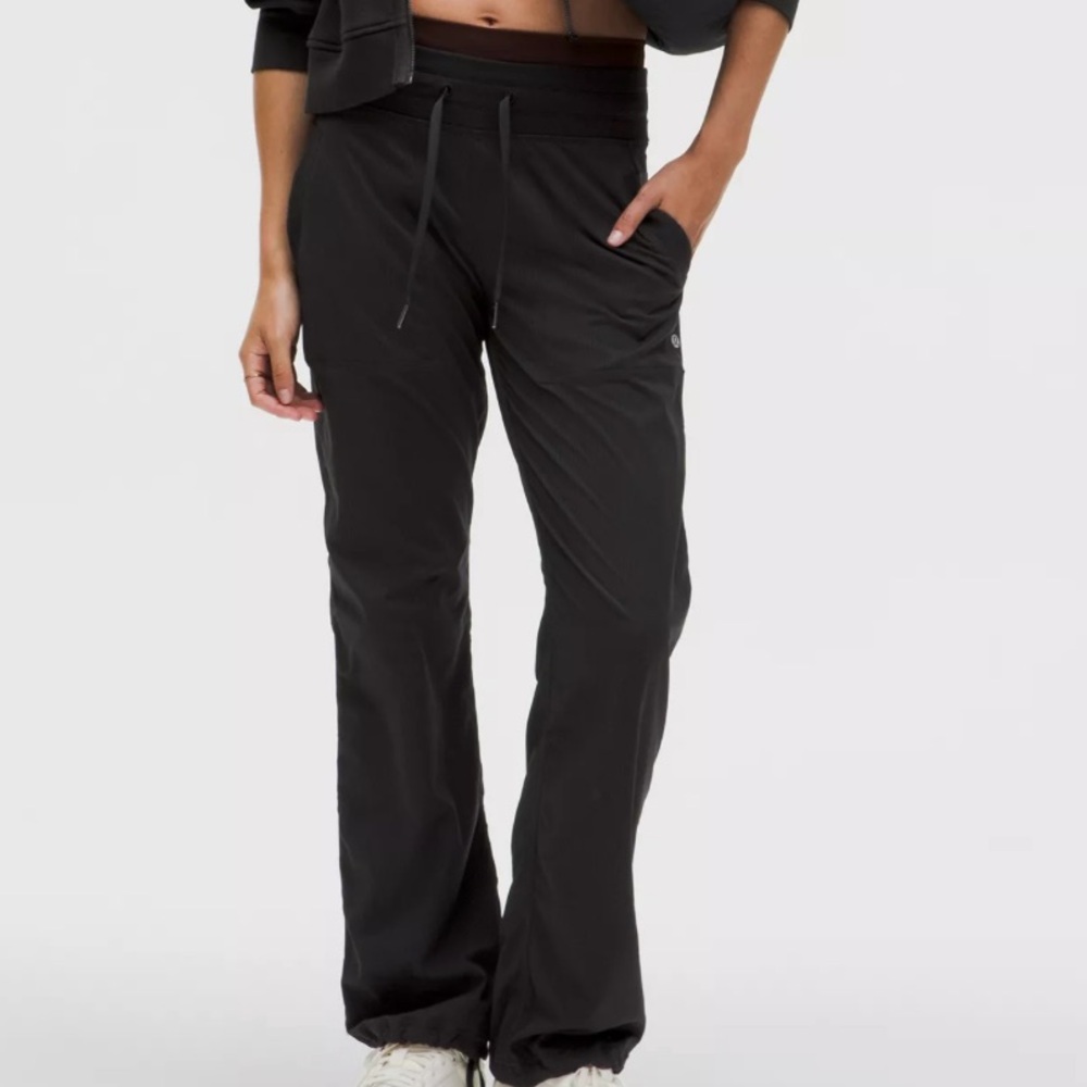 Lululemon Dance Studio Mid-Rise Pants *Short Length in Black Size 10